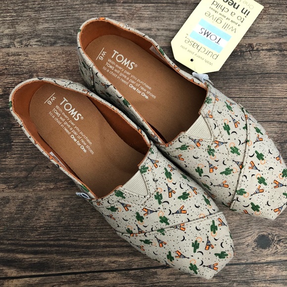TOMS Teepee Cactus Original Shoes - Picture 2 of 6